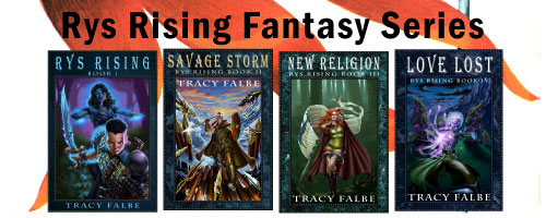 Rys Rising fantasy series by Tracy Falbe